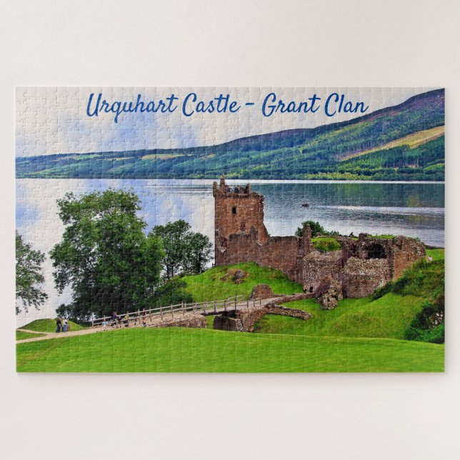 Puzzle Amusants Challenging Grant Clan-Urquhart Castle Pu (Horizontal)