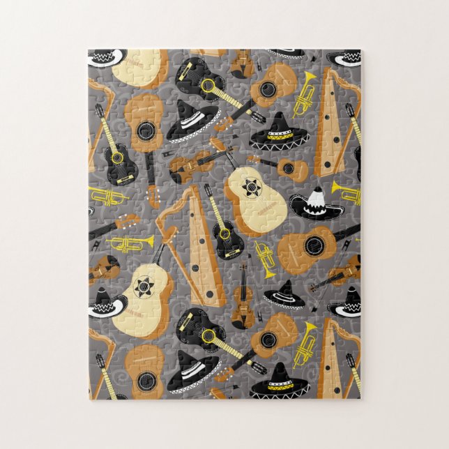 Puzzle Amusement de Mariachi Band (Vertical)