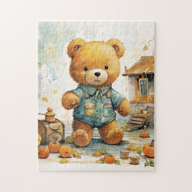 Puzzle Amusement éducatif rencontre Histoire Magie Teddy  (Vertical)