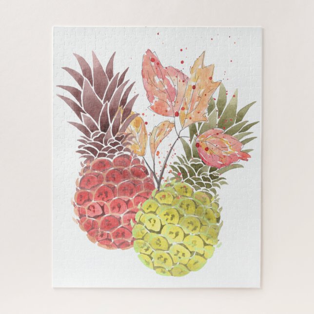 Puzzle Ananas, couple doux, (Vertical)