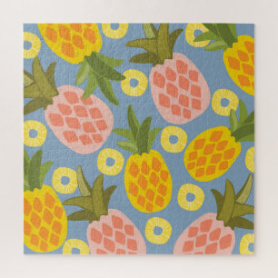 Puzzle Ananas naturel Abstrait : Beauté Vintage.