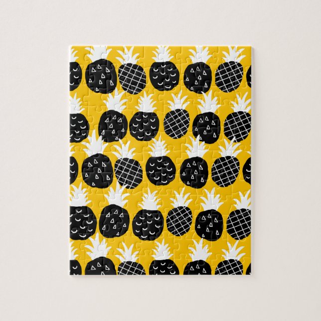 Puzzle Ananas noir (Vertical)