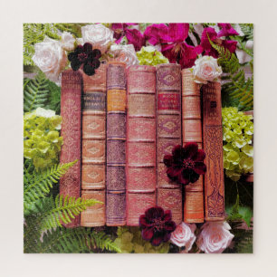 Puzzle Ancien livre épines et Roses