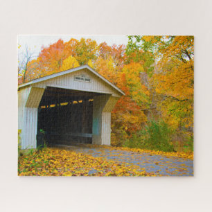 Puzzle Ancien pont couvert d'Adams Mill, Indiana