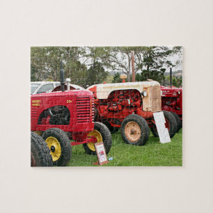 Puzzle Anciennes machines agricoles de tracteurs 2