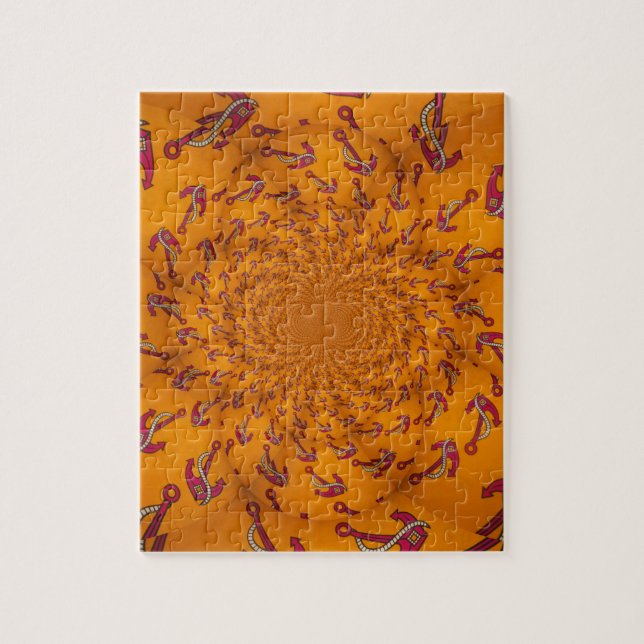 Puzzle Ancre Kaleidoscope (Vertical)