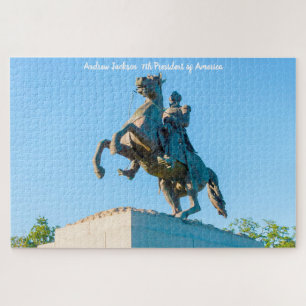 Puzzle Andrew Jackson 7e président des États-Unis.