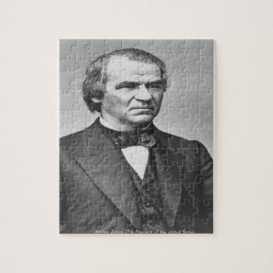 Puzzle Andrew Johnson 17e président de l'Amérique.