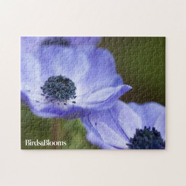 Puzzle Anémone bleue (Horizontal)