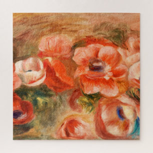 Puzzle Anémones de Renoir Impressionniste Peinture