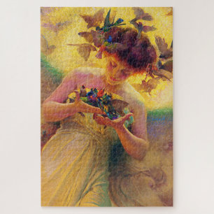 Puzzle « Ange des Oiseaux » de Franz Dvorak