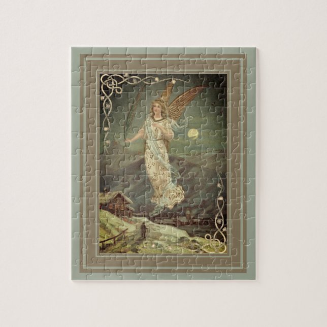 Puzzle Ange Gardien Sur La Ville (Vertical)