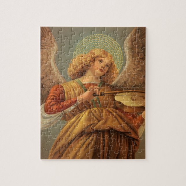 Puzzle Ange Renaissance Jouer Violon Melozzo da Forli (Vertical)