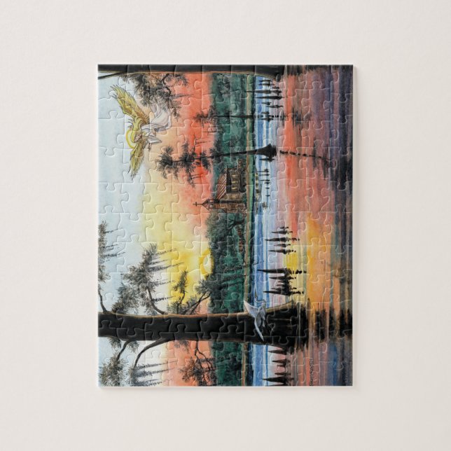 Puzzle Ange sur le bayou (Vertical)