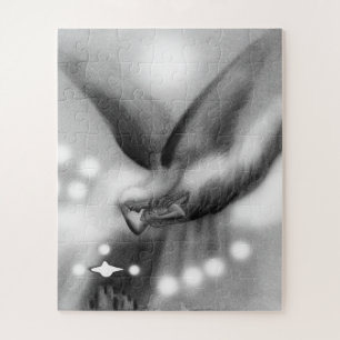 Puzzle Angel à l'art de nuit