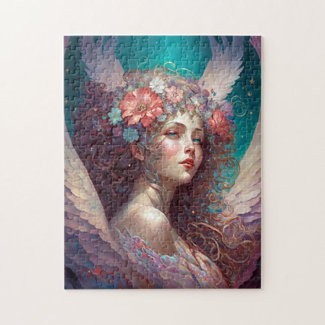 Puzzle Angel Wings Imaginaire Art (Vertical)