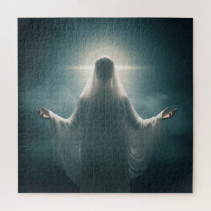 Puzzle Angélique Robed Spirit Levant Armoiries au-dessus 