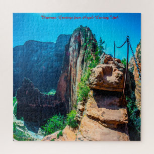 Puzzle Angels Landing Utah voeux de Noël