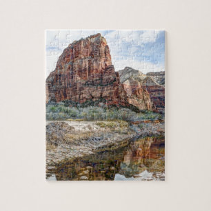 Puzzle Anges de parc national de Zion débarquant -