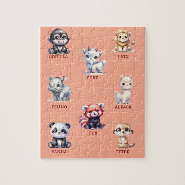 Puzzle Animal (Vertical)