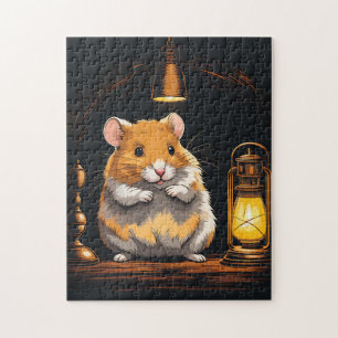 Puzzle Animal de Hamster cosy