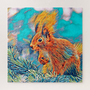 Puzzle AnimalMix_Squirrel_001
