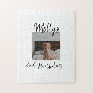 Puzzle Animateur chien chat animal photo moderne simple