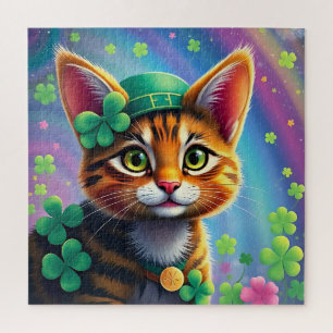 Puzzle Animaux chanceux déguisés - Saint Patrick’s Day Fu