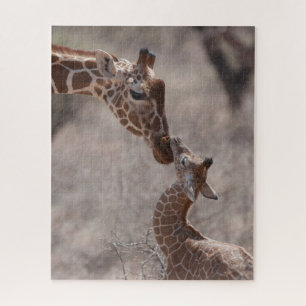 Puzzle Animaux de bébés cutest   Giraffe mère et bébé