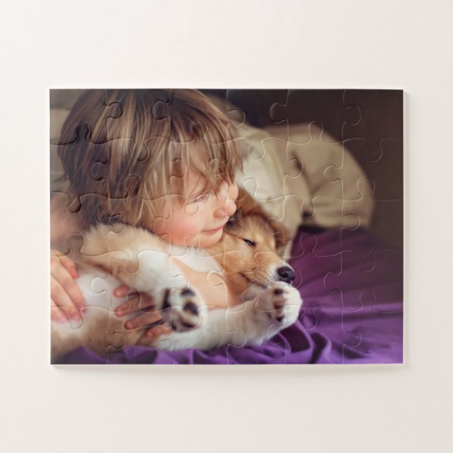 Puzzle Animaux de compagnie surdimensionnés 11" x 14" (Horizontal)