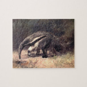 Puzzle Animaux sauvages vintages, Anteater géant par CE S