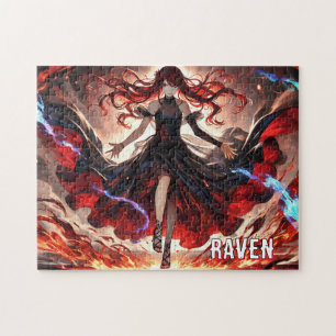 Puzzle Anime Command the Flames, Embrace the Storm Custom