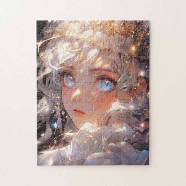 Puzzle Anime Magical Girl Imaginaire Art (Vertical)