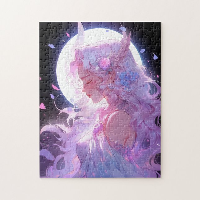 Puzzle Anime Moon Princess Imaginaire Art (Vertical)