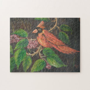Puzzle Ann Hayes Painting Kardinal