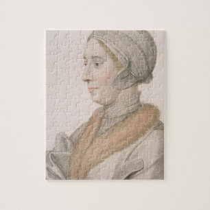 Puzzle Anne Boleyn (1507-36) gravé par Francesco Bartol