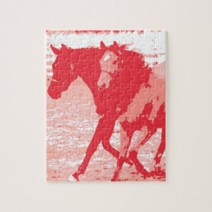 Puzzle Année du Cheval Nouvel An chinois