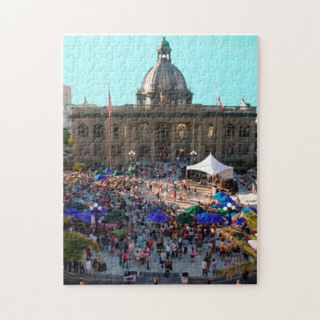 Puzzle Anniversaire de Redwood City 150th (Vertical)