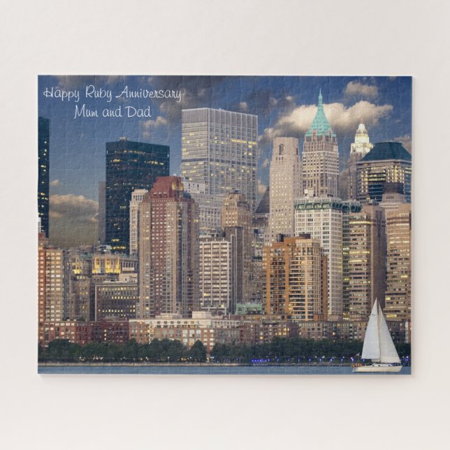 Puzzle Anniversaire de Ruby. (Horizontal)