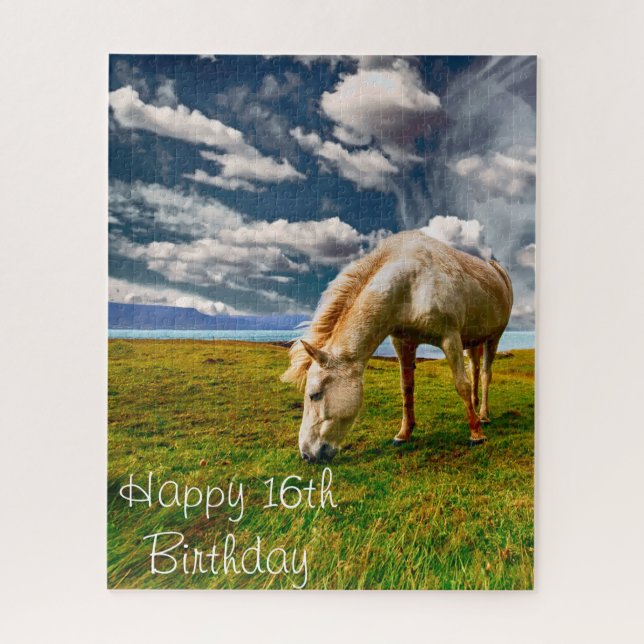 Puzzle Anniversaire des 16 ans. (Vertical)