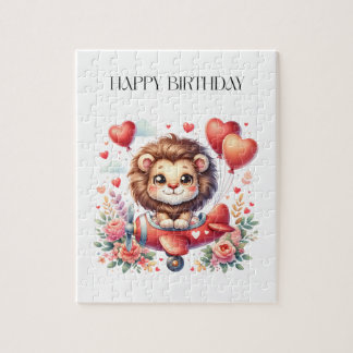 Puzzle Anniversaire Lion Volant