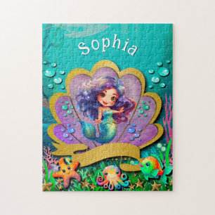 Puzzle Anniversaire Sous L'Océan & Sirène