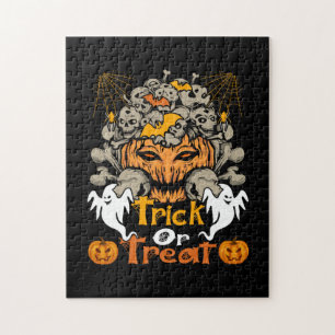 Puzzle Anniversaire Trick Or Treat Halloween
