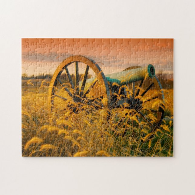 Puzzle Antietam Maryland Vieux Cannon. (Horizontal)