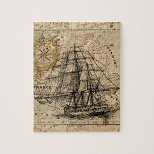 Puzzle Antique Old General France