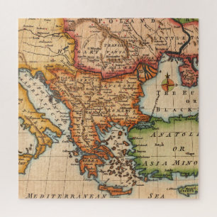 Puzzle Antique vieille carte inspirée (2)