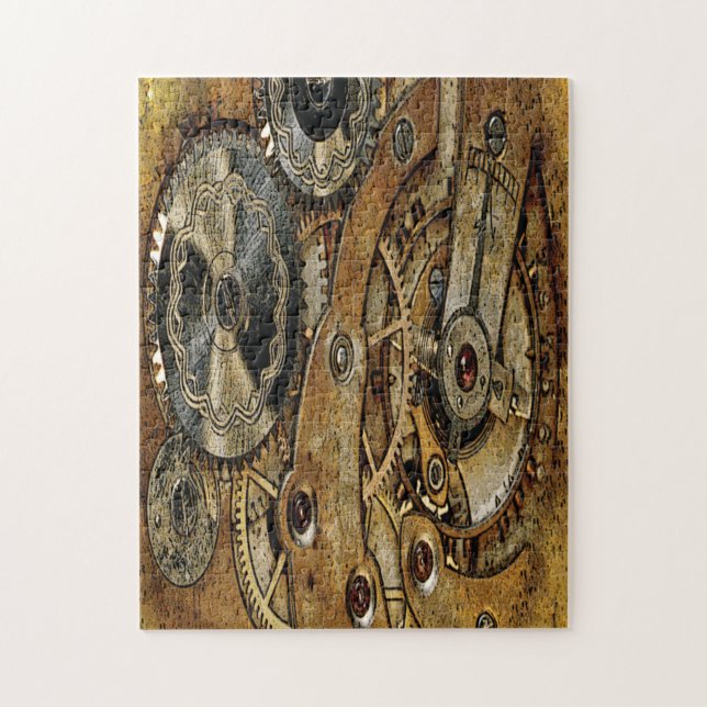 Puzzle Antiquité Cuivre Steampunk (Vertical)