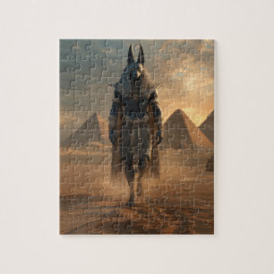Puzzle Anubis – Art mural sur la mythologie égypti