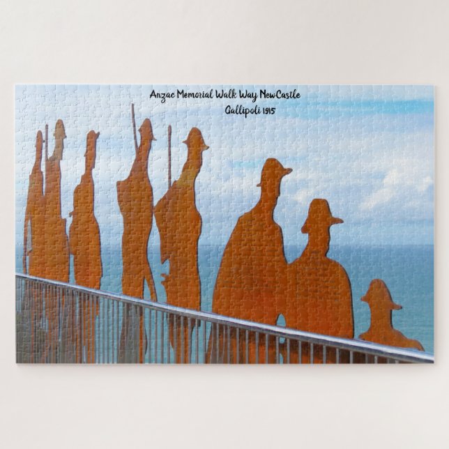 Puzzle Anzac Walk Way Memorial Newcastle Nouvelle-Zélande (Horizontal)