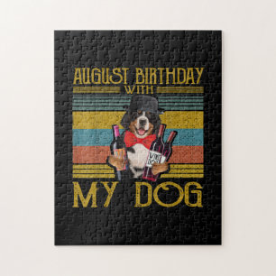 Puzzle Août Anniversaire Avec Mon Chien Moutain Bemese 20